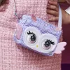 Purse Pets, Print Perfect Hoot Couture Owl, interaktiivne lemmikloomamänguasi ja käekott enam kui 30 heli ja reaktsiooniga, mänguasjad tüdrukutele alates 5. eluaastast
