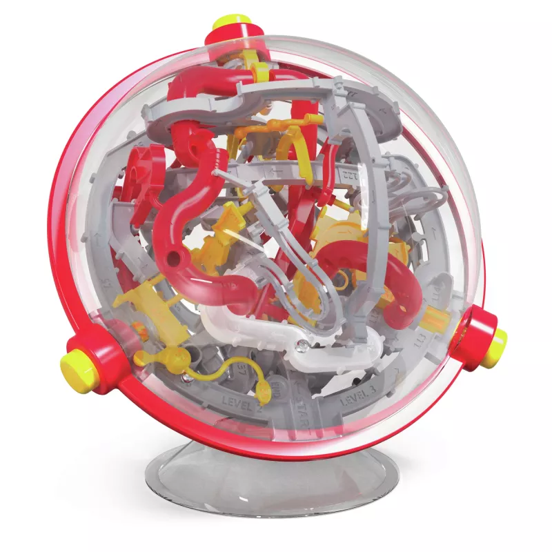 Games Perplexus Portal, 3D puslekuuli labürint, vingerdusmänguasjad, laste reisipusle, vingerduspall 150 takistusega, täiskasvanutele ja lastele alates 8. eluaastast