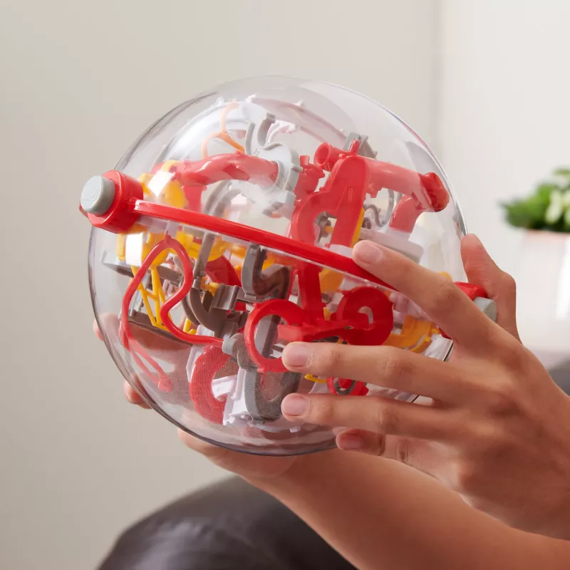 Games Perplexus Portal, 3D puslekuuli labürint, vingerdusmänguasjad, laste reisipusle, vingerduspall 150 takistusega, täiskasvanutele ja lastele alates 8. eluaastast