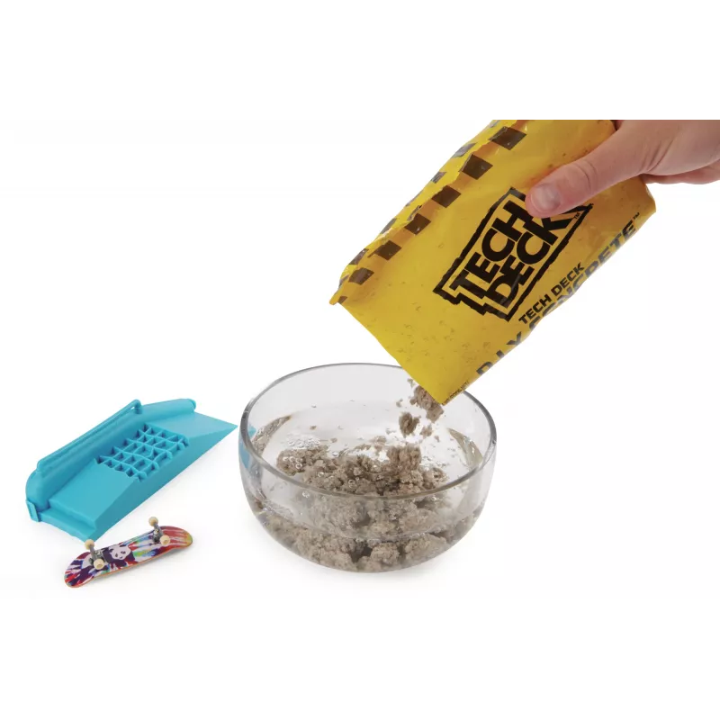 Tech Deck DIY Concrete korduvkasutatav modelleerimismängukomplekt eksklusiivse Enjoi sõrmelauaga, käsipuu, vormid, rula park, laste mänguasi poistele ja tüdrukutele alates 6. eluaastast