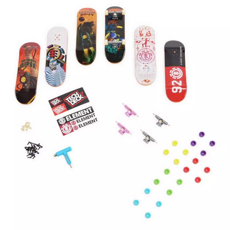 Tech Deck, Sk8shop Fingerboardi boonuspakett, kogutavad ja kohandatavad minirulad (stiilid võivad erineda)