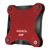 Väline SSD ADATA SD620 512 GB, USB 3.2 Gen 2 Micro-USB B, punane, silikoonkorpus