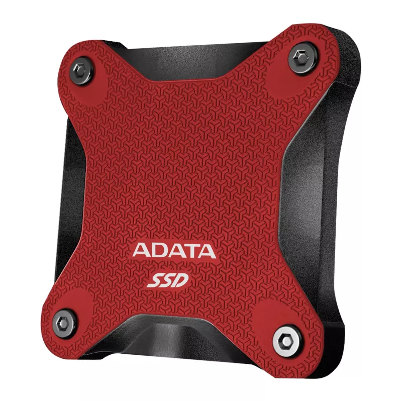Väline SSD ADATA SD620 512 GB, USB 3.2 Gen 2 Micro-USB B, punane, silikoonkorpus