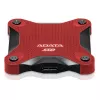 Väline SSD ADATA SD620 512 GB, USB 3.2 Gen 2 Micro-USB B, punane, silikoonkorpus