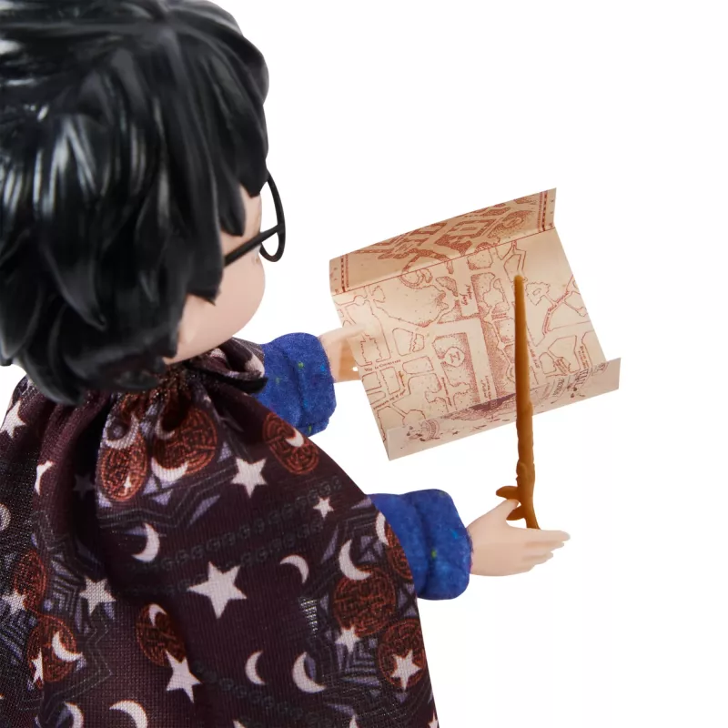 Wizarding World Harry Potter, 8-tolline Harry Potteri nuku kingikomplekt nähtamatust muutva keebiga ja 5 nuku aksessuaariga, laste mänguasjad alates 6. eluaastast