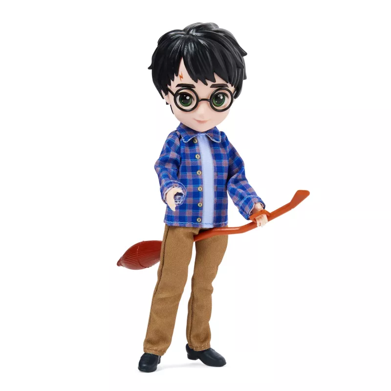 Wizarding World Harry Potter, 8-tolline Harry Potteri nuku kingikomplekt nähtamatust muutva keebiga ja 5 nuku aksessuaariga, laste mänguasjad alates 6. eluaastast