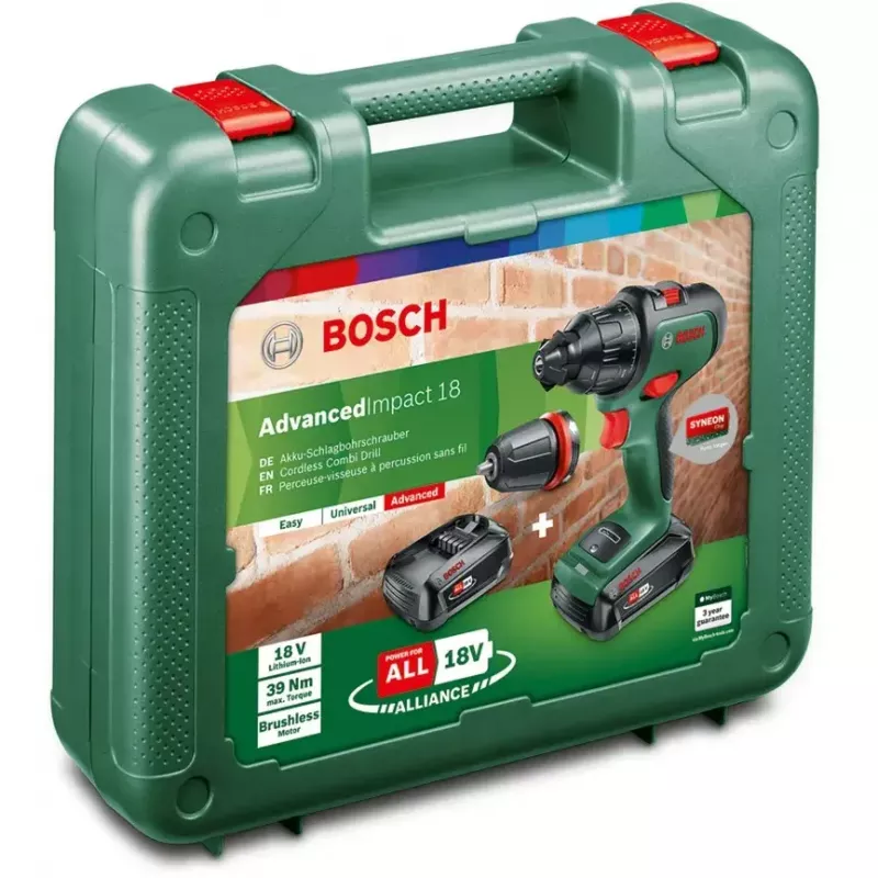 Juhtmeta löökpuur Bosch AdvancedImpact 18