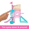 Barbie and Stacie to the Rescue kutsikate mänguväljaku komplekt nuku, 3 koerafiguuri ja aksessuaaridega