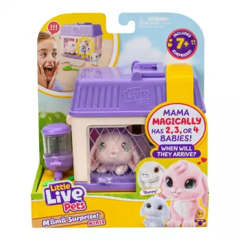 Animal Moose Toys Little Live Pets Mama Surprise S4 Mini Playset Jänku