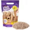Kinetic Sand, 2 lb pruun mänguliiv, vormitavad sensoorsed mänguasjad lastele, taassuletav kott (pakend võib erineda), alates 3. eluaastast