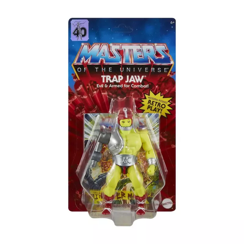 Tegevusfiguur Mattel Masters of the Universe Origins Trap Jaw 6+
