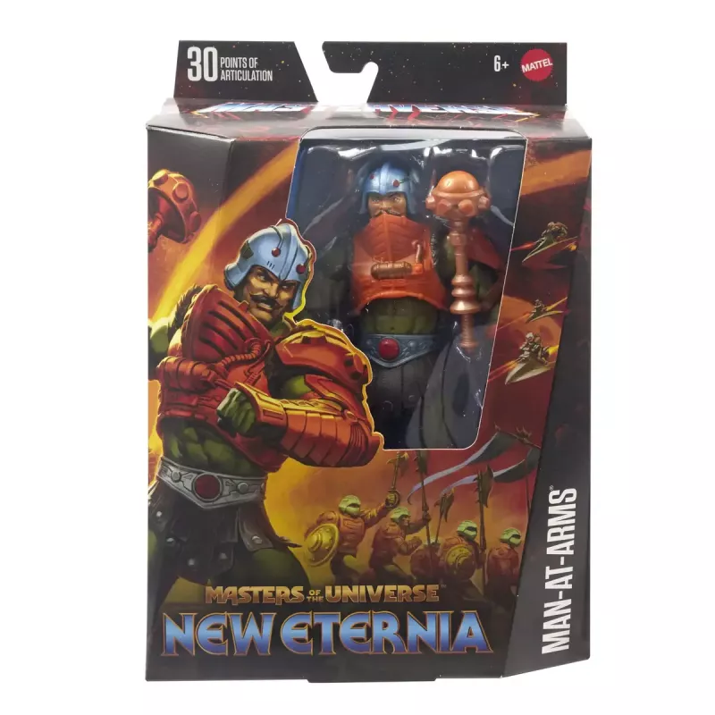 Action Figure Mattel Masters of the Universe Man-At-Arms 6+ Mitmevärviline