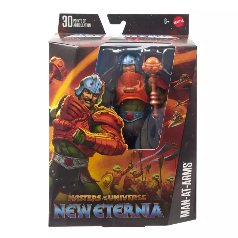 Action Figure Mattel Masters of the Universe Man-At-Arms 6+ Mitmevärviline