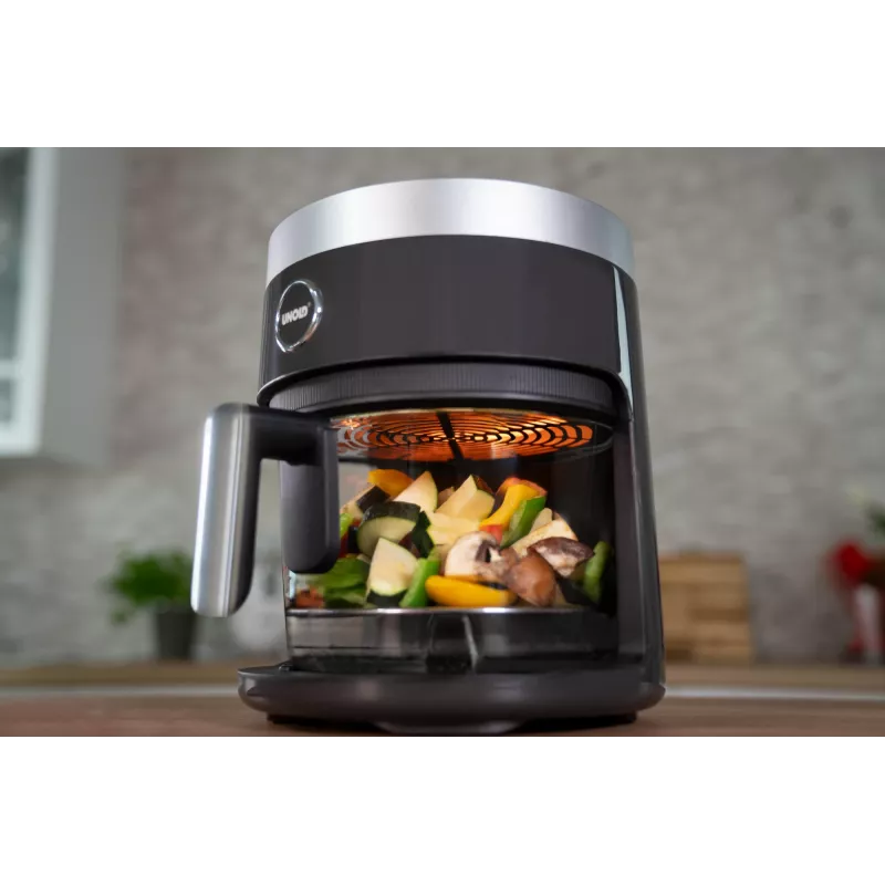 Unold 58695 fritüür Üksik 3,5 L Eraldiseisev 1200 W Kuumaõhufritüür Must