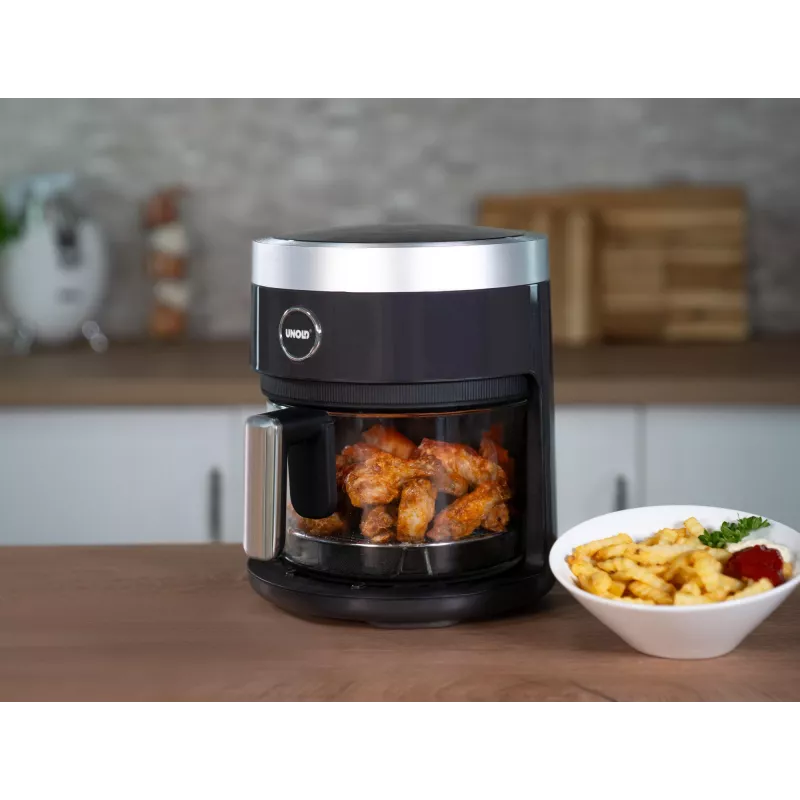 Unold 58695 fritüür Üksik 3,5 L Eraldiseisev 1200 W Kuumaõhufritüür Must