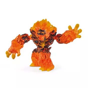 schleich ELDRADOR CREATURES Lava Smasher, 7 a, Lava maailm, Koletised ja draakonid, Oranž, Plastik, 1 tk