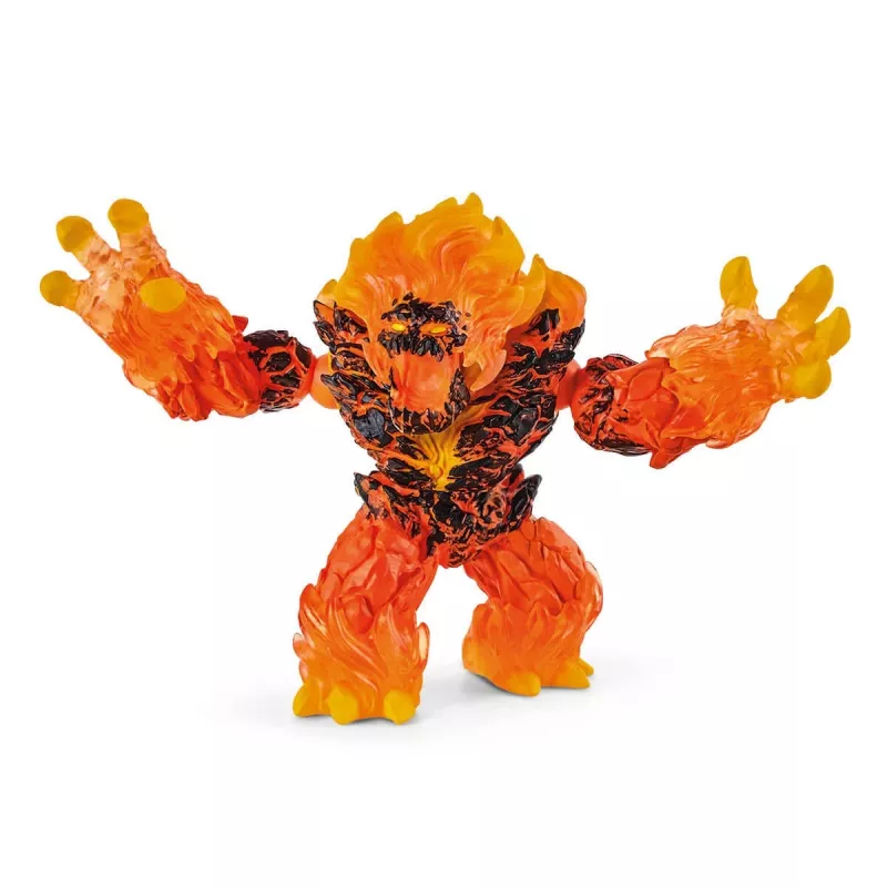 schleich ELDRADOR CREATURES Lava Smasher, 7 a, Lava maailm, Koletised ja draakonid, Oranž, Plastik, 1 tk