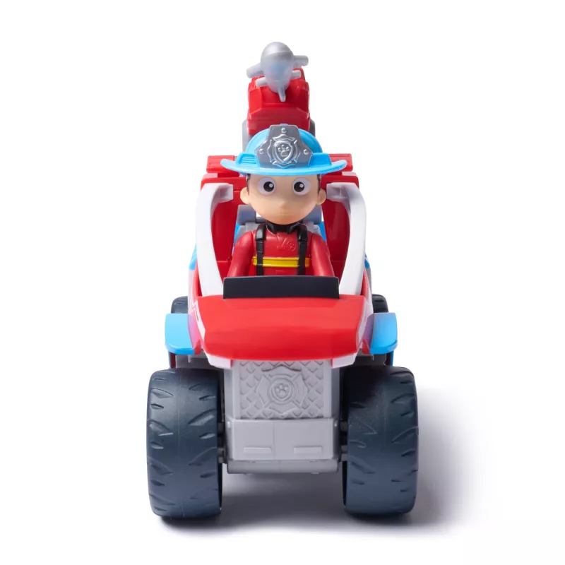 Mängusõiduk Spin Master Paw Patrol Fire Rescue Ryderi päästeauto droonilaskuri ja Ryderi figuuriga