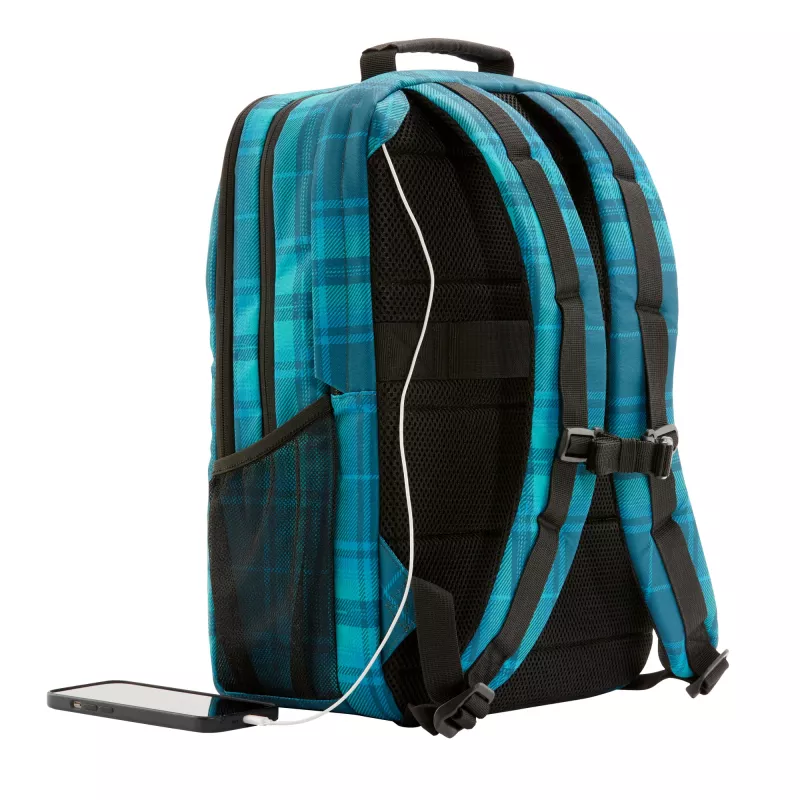 HP Campus XL Tartan Plaid seljakott, seljakott, 620 g