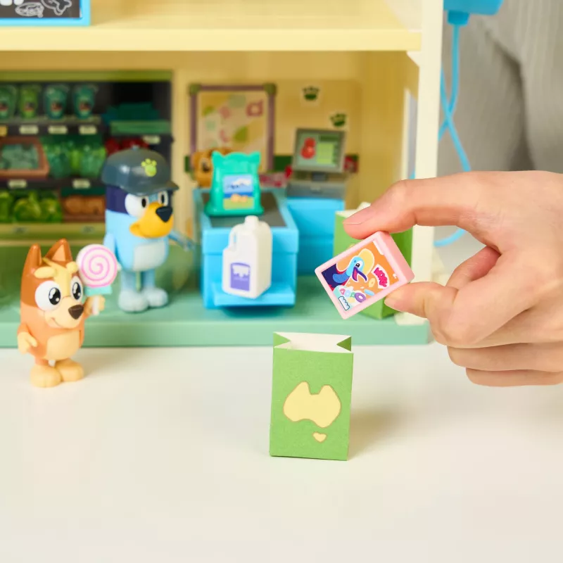 Mänguasjakomplekt Polesie MS18918 – Bluey-teemaline poekomplekt, heliga, AAA patarei, vanus 3+