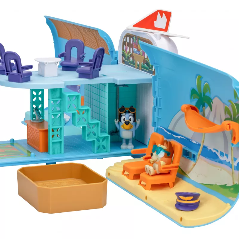 Moose Toys Bluey 3 in 1 lennukimängukomplekt mitmevärviline