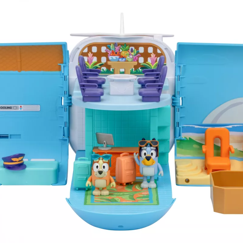 Moose Toys Bluey 3 in 1 lennukimängukomplekt mitmevärviline