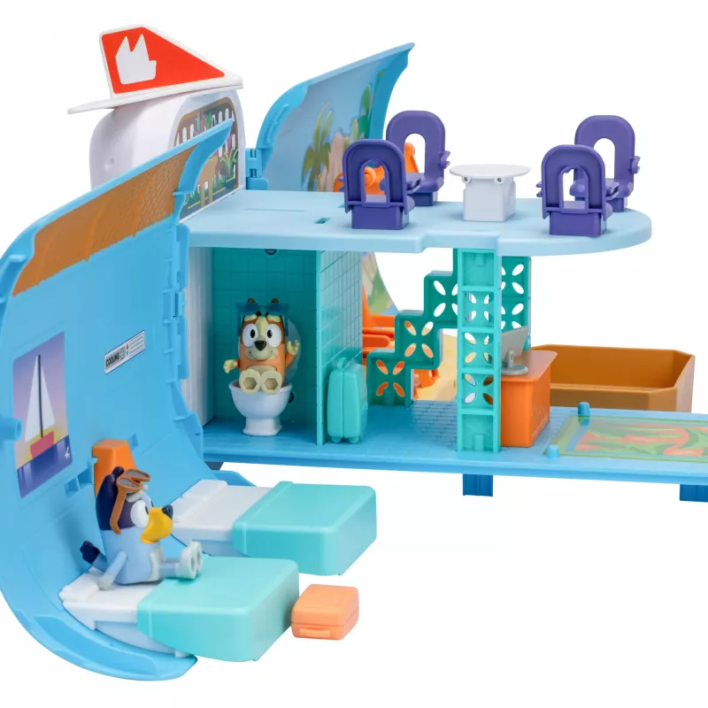 Moose Toys Bluey 3 in 1 lennukimängukomplekt mitmevärviline