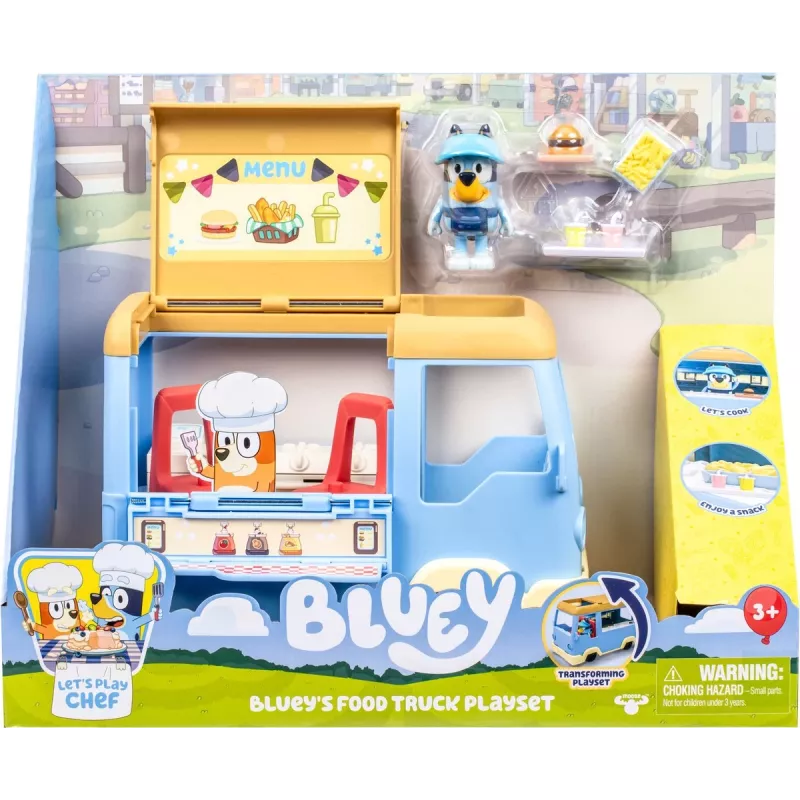 Mängukomplekt TMTOYS Moose Toys MS18919 — Bluey kohvikumängukomplekt, plastik, mitmevärviline, vanusele 3+