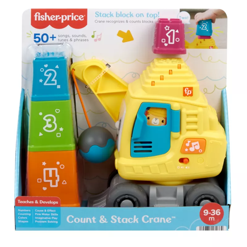 Mattel Count & Stack Crane Skill Game