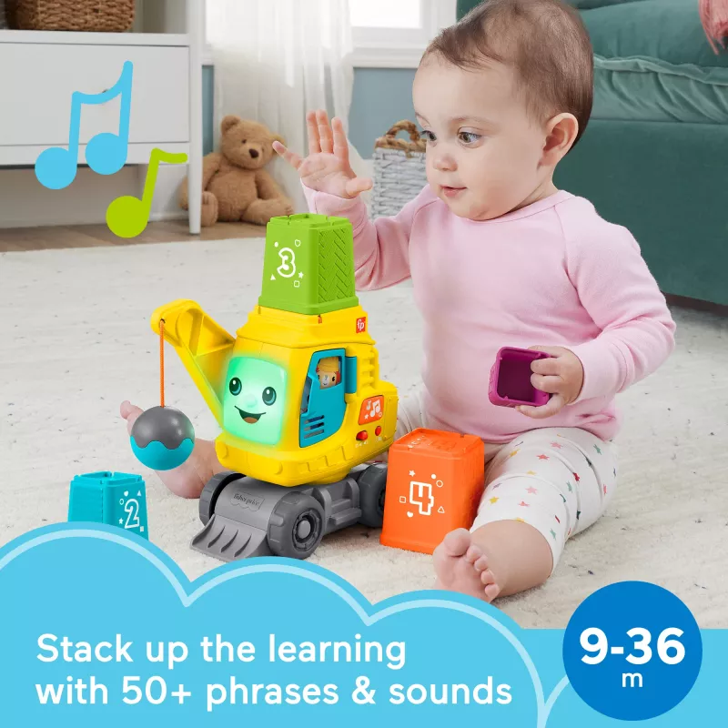 Mattel Count & Stack Crane Skill Game
