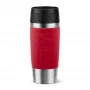 EMSA Travel Mug Classic N2020400 reisikruus 360 ml Must, Punane, Roostevaba teras