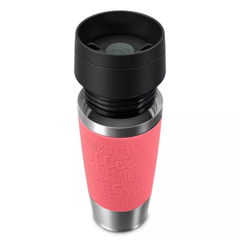 EMSA Travel Mug Classic 360 ml korall roostevabast terasest reisitops
