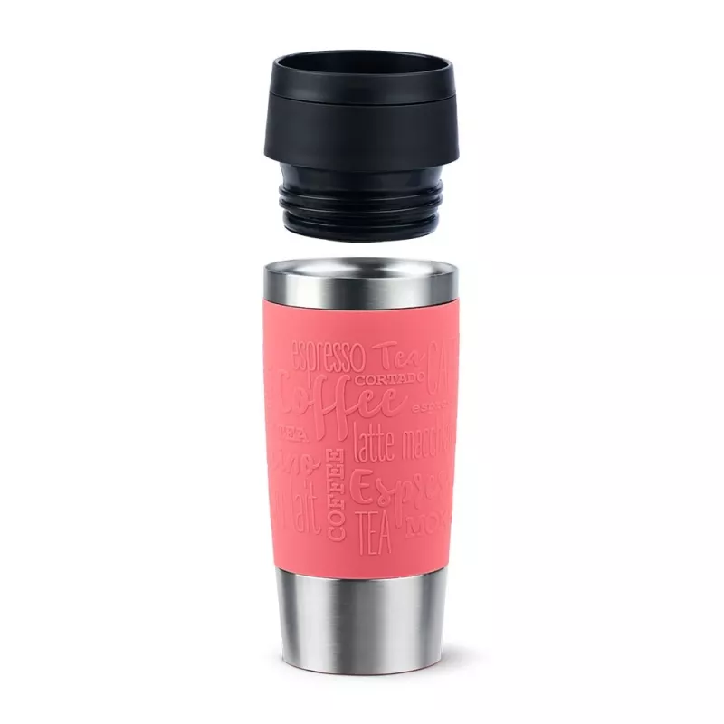 EMSA Travel Mug Classic 360 ml korall roostevabast terasest reisitops