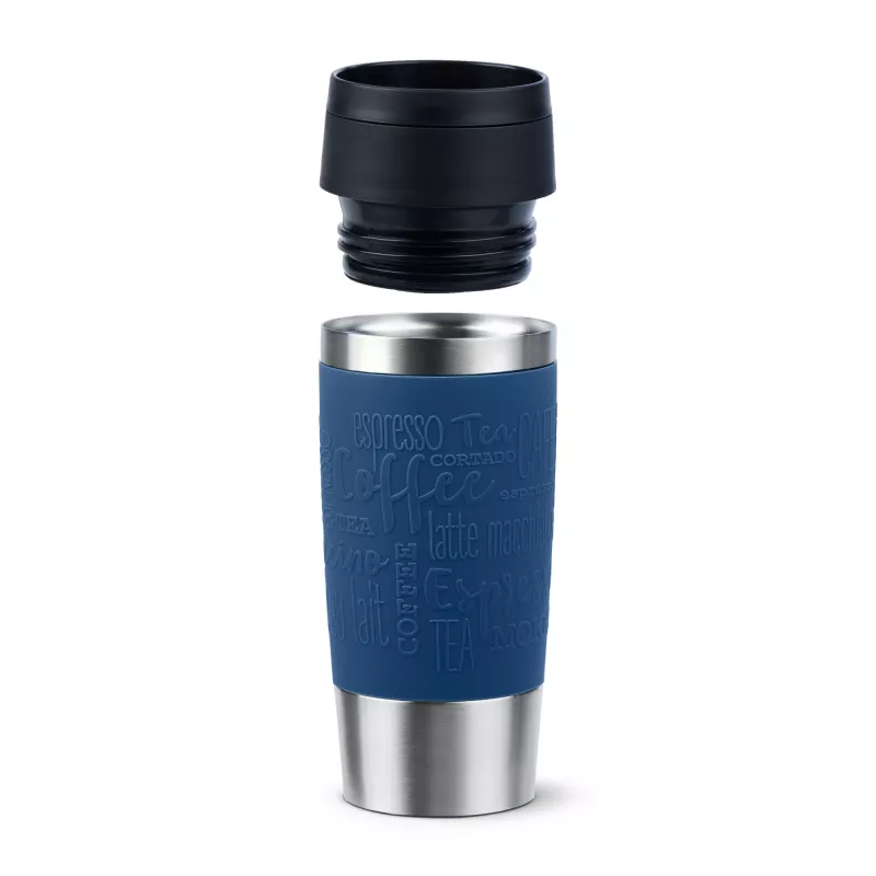 EMSA Travel Mug Classic N2020300 reisikruus 360 ml Must, Sinine, Roostevaba teras Roostevaba teras