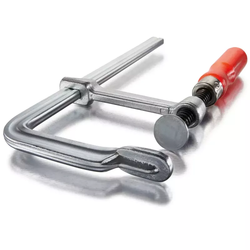 F-kujuline klamber BESSEY GS20 20 cm Alumiinium Punane