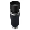 EMSA Travel Mug Waves Grande 500 ml Must, Roostevaba teras
