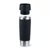 EMSA Travel Mug Waves Grande 500 ml Must, Roostevaba teras
