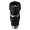EMSA Travel Mug Waves 360 ml must roostevabast terasest reisikruus