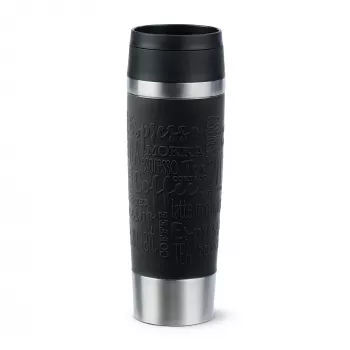 EMSA Travel Mug Classic N2022000 reisikruus 500 ml must, roostevaba teras roostevaba teras