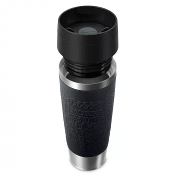 EMSA Travel Mug Classic N2022000 reisikruus 500 ml must, roostevaba teras roostevaba teras