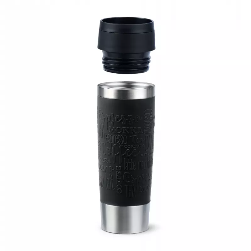 EMSA Travel Mug Classic N2022000 reisikruus 500 ml must, roostevaba teras roostevaba teras