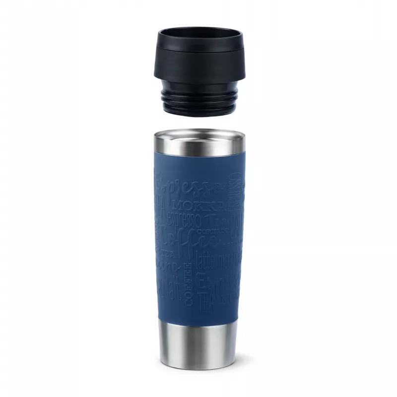 EMSA Travel Mug Classic N2022100 reisikruus 500 ml Must, Sinine, Roostevaba teras Roostevaba teras