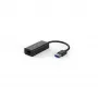 Kensington UA0000E USB-A Etherneti adapter — must, juhtmega, USB, Ethernet, 5000 Mbit/s, must