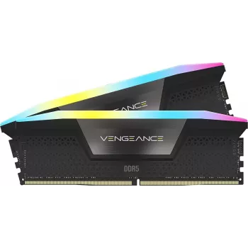 CORSAIR mälu 32GB DDR5 (2x16GB) Dram 5200MT/s CL40 Vengeance RGB mälukomplekt - must