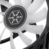 Ventilaator Silverstone Air Slimmer 90 ARGB 9,2 cm Must 500–2500 RPM