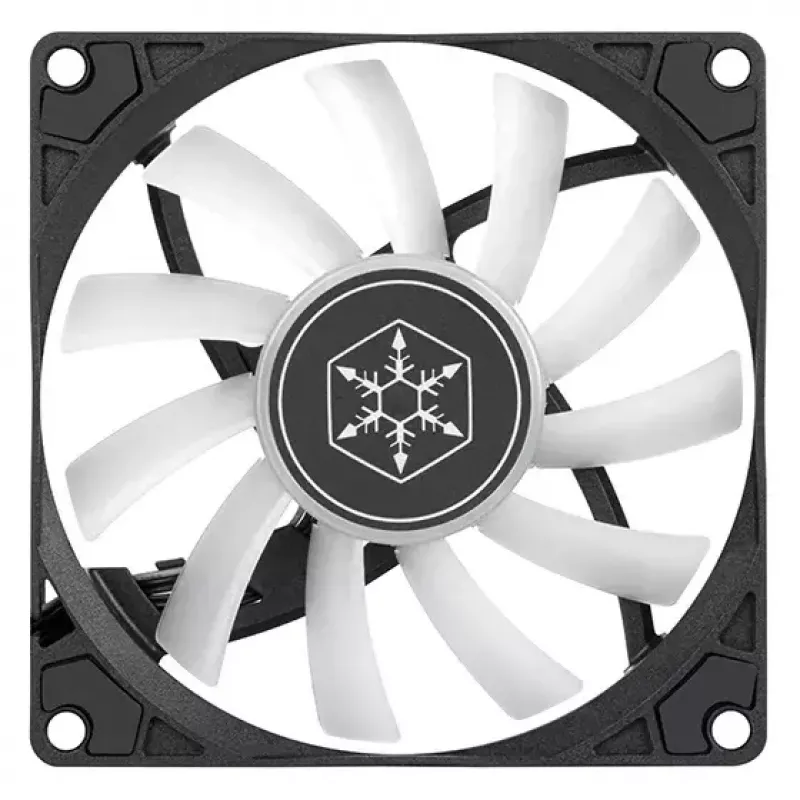 Ventilaator Silverstone Air Slimmer 90 ARGB 9,2 cm Must 500–2500 RPM