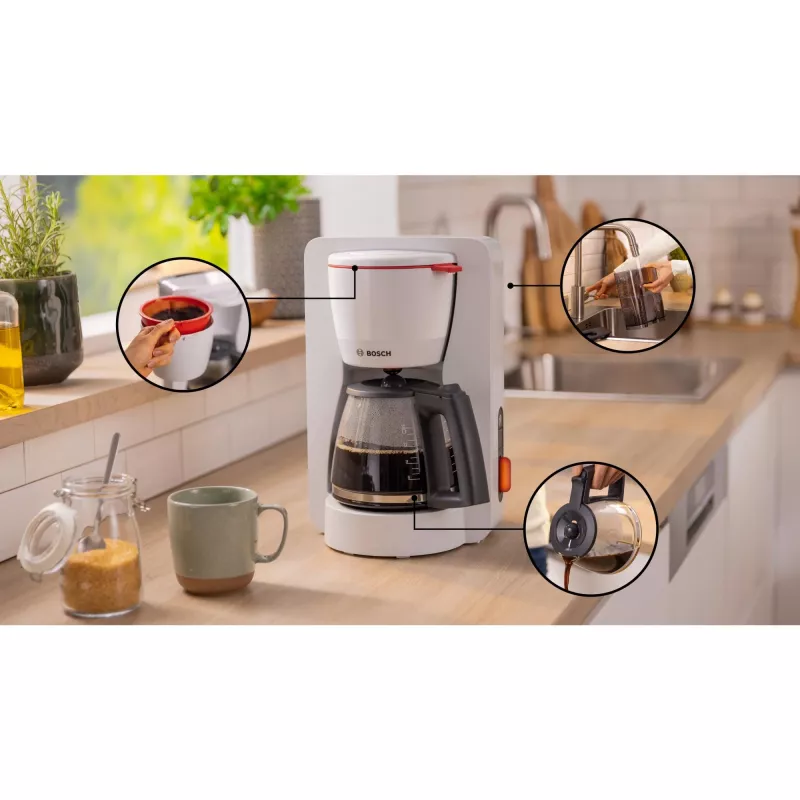 Bosch TKA3M131 kohvimasin Käsitsi tilgakohvimasin 1,25 l