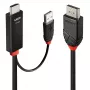 Lindy 2m HDMI-DisplayPort-kaabel HDMI USB Type-A DisplayPort