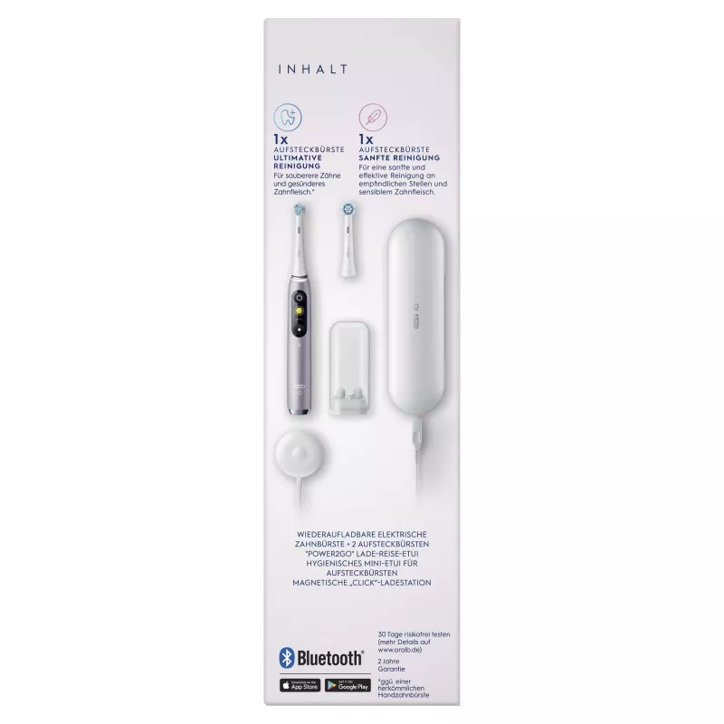 Oral-B iO Series 9n täiskasvanute pöörlev-võnkuv hambahari Roosa