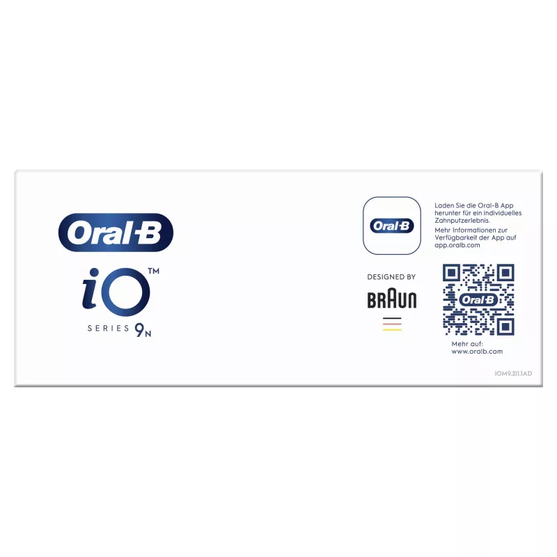 Oral-B iO Series 9n täiskasvanute pöörlev-võnkuv hambahari Roosa